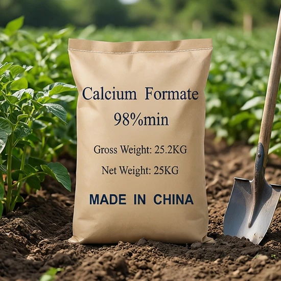 Calcium Formate 99% Powder for Textile Industry with Fami-QS SGS ISO Certificates