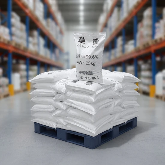 CAS 6153-56-6 Oxalic Acid Dihydrate 99.6% White Powder for Leather Cleaning & Mining