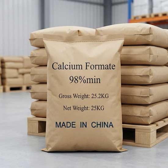 Calcium Formate 99% Food & Industrial Grade for Concrete and Feed Additives