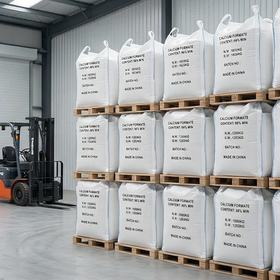 Calcium Formate Powder 99% Purity Feed Additive for Animal Nutrition China Supplier