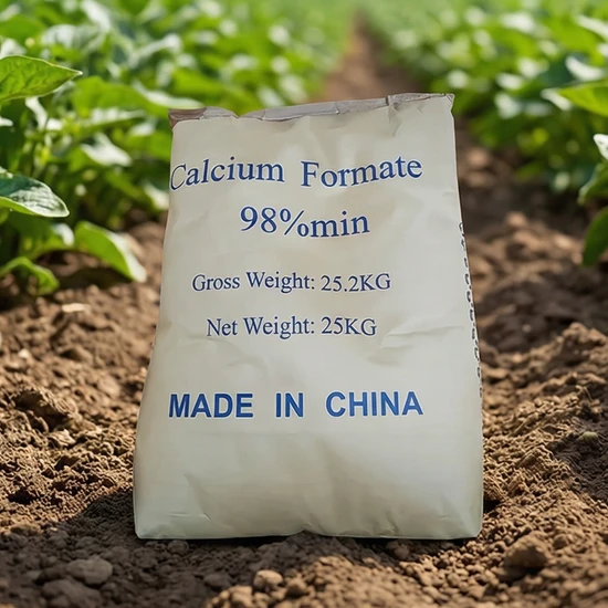 Calcium Formate Powder 99% Purity Cement Strengthening Agent for Concrete Industry