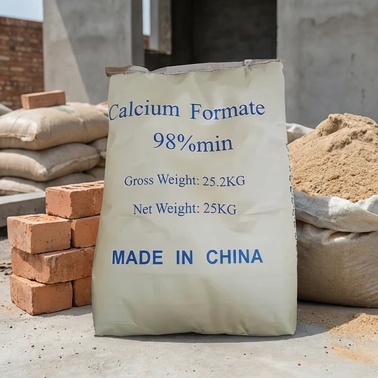 Calcium Formate Powder 99% Purity for Textile Industry - Fami-QS Certified China Supplier