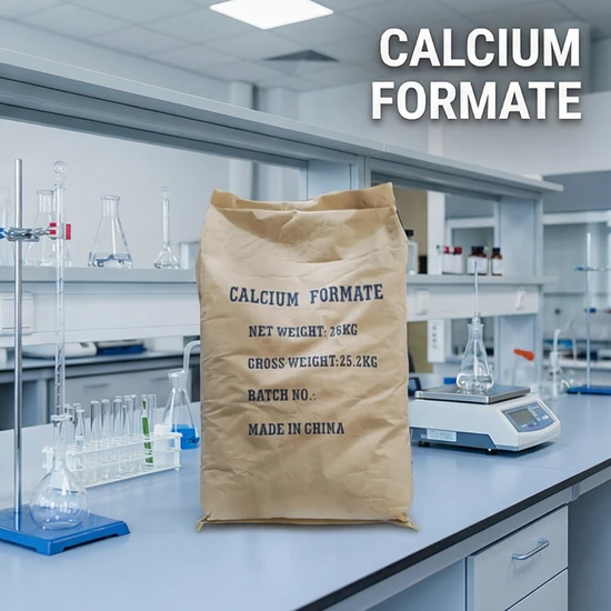 Calcium Formate 99% Shale Inhibitor for Concrete & Feed Additives, White Powder