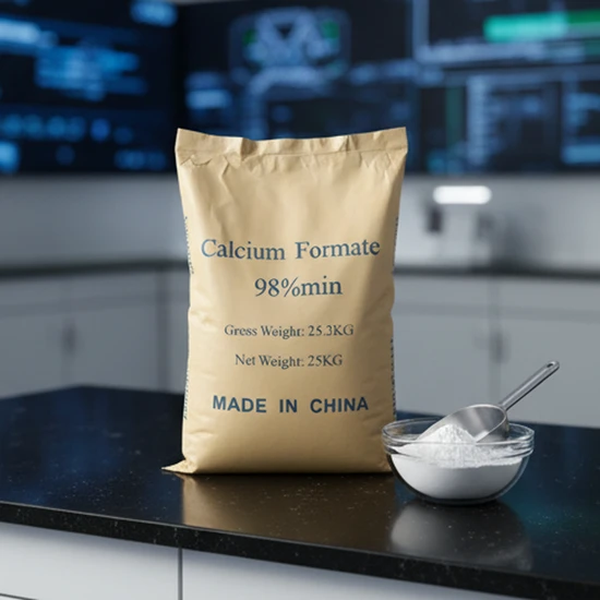 Calcium Formate 99% Feed Additive for Animal Husbandry with Fami-QS SGS ISO Certificates