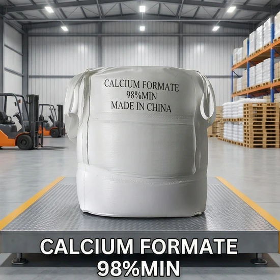 Calcium Formate 99% Powder - Feed Additive for Animal Calcium Supplement & Acidity Regulation