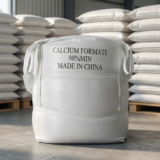 Eco-Friendly Calcium Formate 99% Powder for Concrete Setting Accelerator in Building Materials