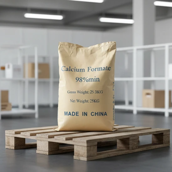 Calcium Formate 98% Powder for Depilatory & Chrome Tanning Aid - Factory Price