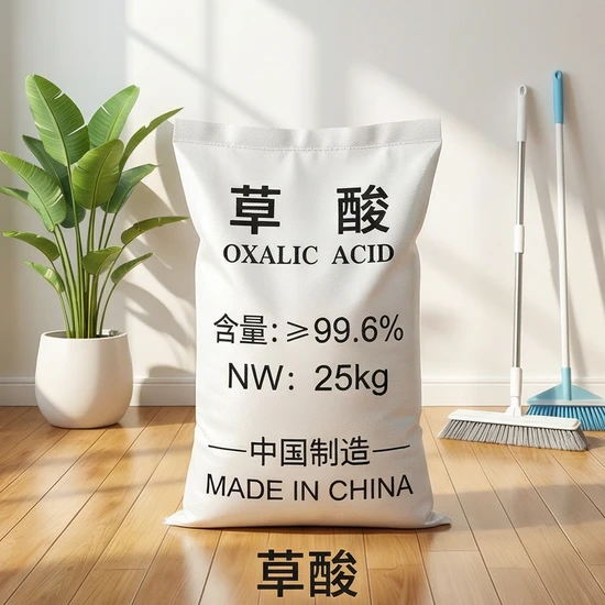 Oxalic Acid 99.6% White Crystal (CAS 144-62-7) for Leather Cleaning & Mining Industry