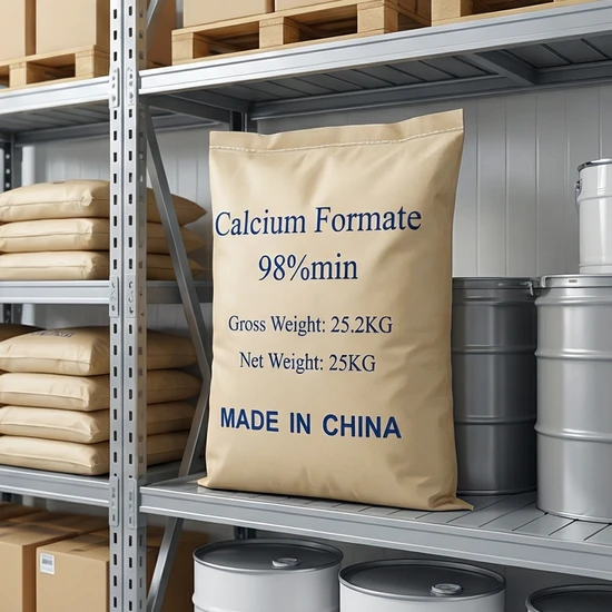 Calcium Formate 98% CAS 544-17-2 Concrete Accelerator for Construction Projects