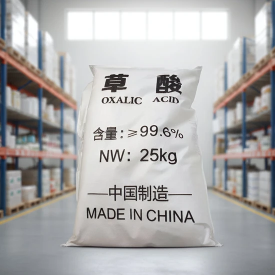 Oxalic Acid 99.6% CAS 6153-56-6 Industrial Grade for Leather & Cleaning Stones