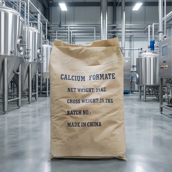 Calcium Formate 99% Food/Industrial Grade for Concrete & Feed Additives with Fami-QS
