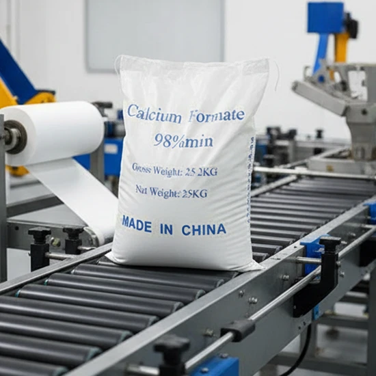 Calcium Formate 99% High Purity for Concrete & Feed Additives – White Powder with Fami-QS Certificate