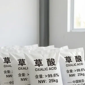 High Purity Oxalic Acid CAS 144627 99.6% Powder for Leather & Water Treatment 25kg Bag