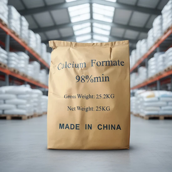 Calcium Formate 99% for Concrete & Feed Additives – Fami-QS/SGS Certified White Powder