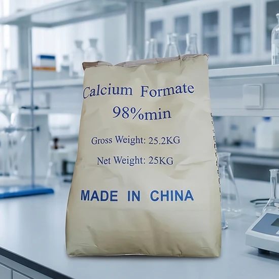 Calcium Formate 99% White Powder for Petroleum Industry - Fami-QS, SGS Certified