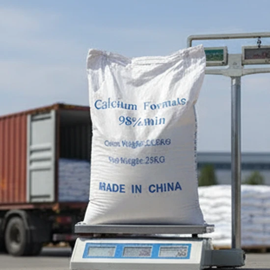 Calcium Formate 99% Cement Strengthening Agent for Concrete with Fami-QS SGS ISO