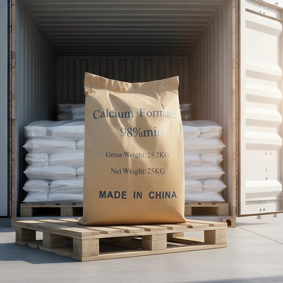 Calcium Formate 99% Powder for Leather Industry - Fami-QS SGS Certified