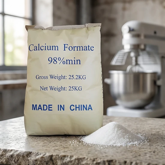 Calcium Formate 99% White Powder for Feed Additives & Concrete Industry - High Purity