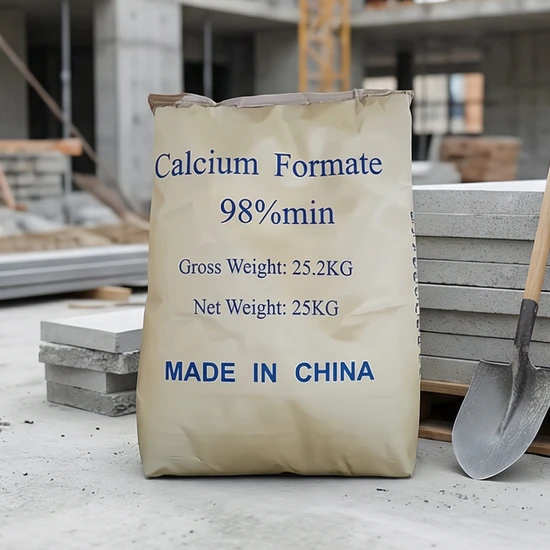 Calcium Formate 99% Food Grade White Powder with Fami-QS SGS Certification for Food Field