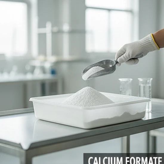 Calcium Formate 99% White Powder for Petroleum Industry with Fami-QS SGS Certification