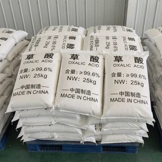 Oxalic Acid CAS 144-62-7 Industrial Grade White Crystal Powder for Leather Cleaning 99.6% Purity