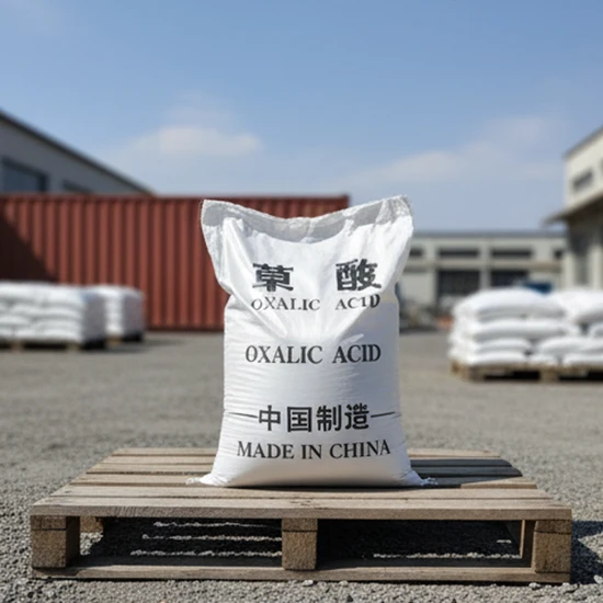 Oxalic Acid 99.6% Min Industrial Grade White Powder for Marble Cleaning, 25kg Bag