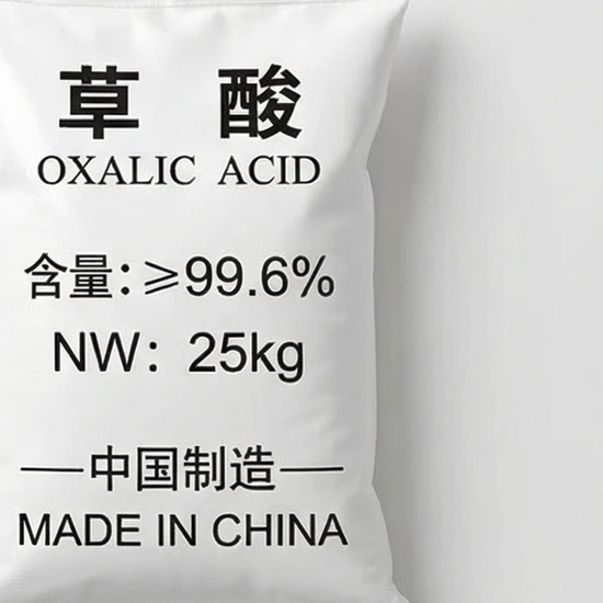 Oxalic Acid 99.6% Min Industrial Grade Powder for Leather & Cleaning Stones, CAS 3261