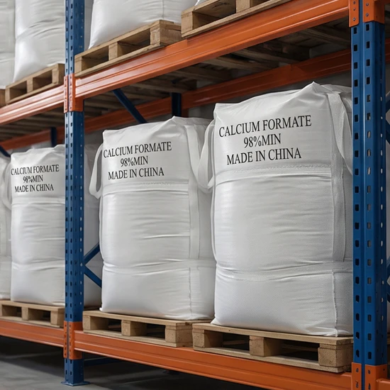 Calcium Formate 99% Powder for Concrete & Feed Additives - Fami-QS Certified