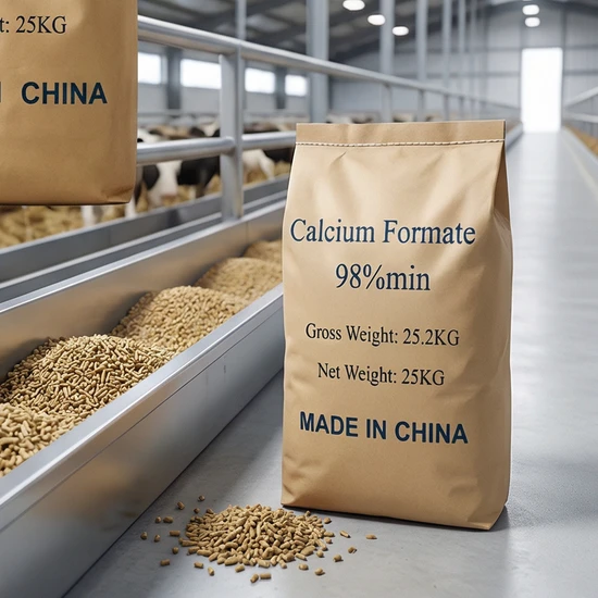 Calcium Formate 99% Powder for Feed Additives & Concrete - Fami-QS Certified