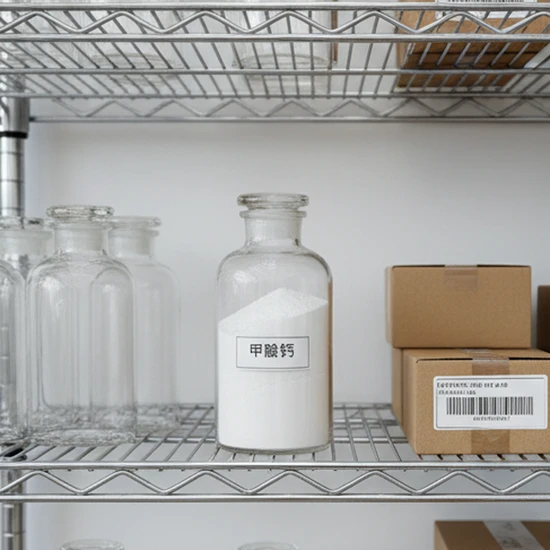 Calcium Formate 99% Powder – Cement Strengthening Agent for Concrete Industry with Fami-QS SGS ISO