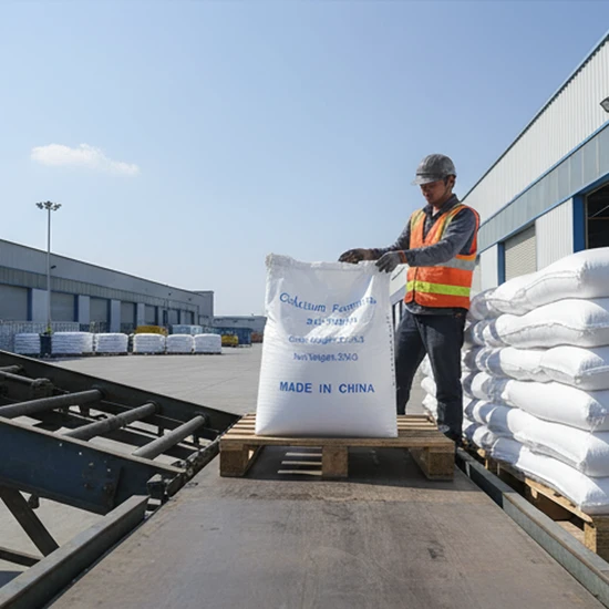 Calcium Formate 99% Powder for Textile Industry - Fami-QS SGS Certified