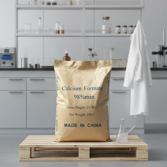 Calcium Formate 99% Powder for Textile Printing and Dyeing Additive with SGS Certification
