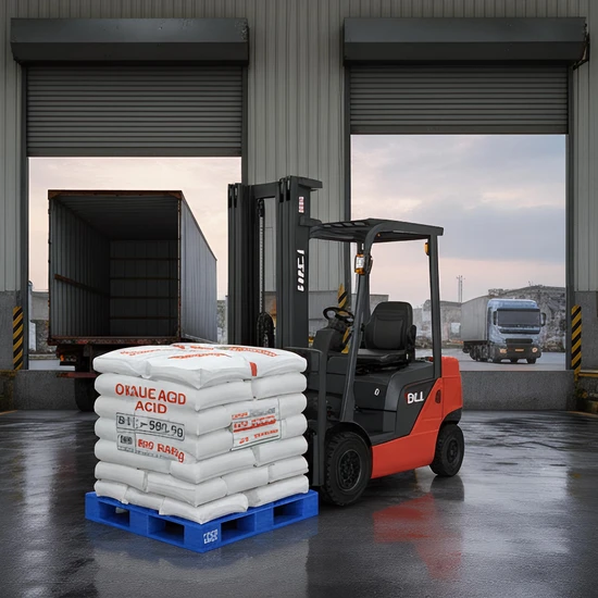 Oxalic Acid 99.6% Industrial Grade White Powder for Leather Cleaning & Mining Use Made in China