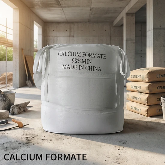Calcium Formate 99% Food Grade White Powder with Fami-QS SGS ISO Certificates
