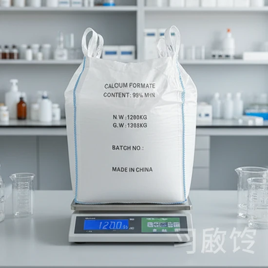 Calcium Formate 99% for Petroleum Industry – White Powder with Fami-QS SGS ISO Certificates