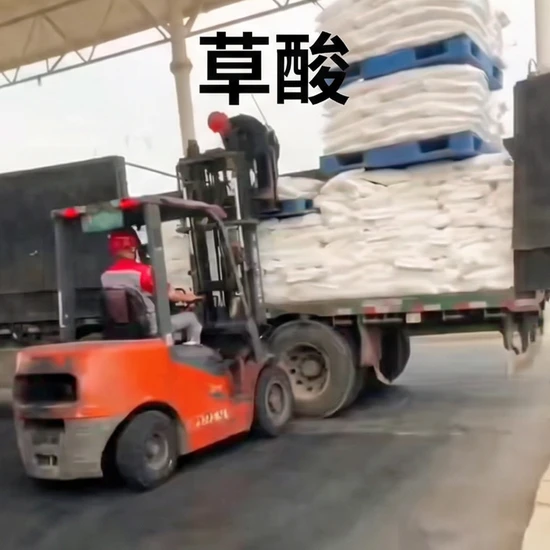 Oxalic Acid 99.6% Anhydrous White Crystal Powder for Leather Cleaning & Mining Use