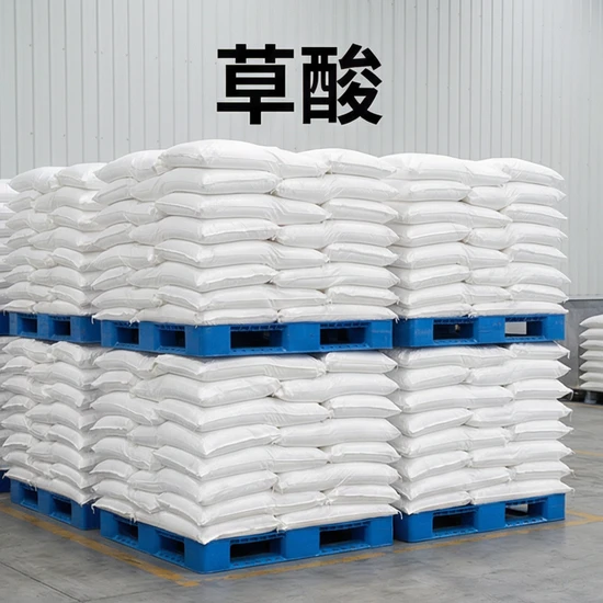 Oxalic Acid 99.6% Industrial Grade Crystal, Leather & Cleaning Applications, China Supplier