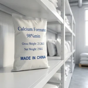 Premium 98% Calcium Formate - Concrete Additive with Fami-QS SGS ISO Certificates