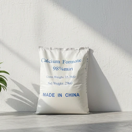 Premium 98% Calcium Formate – PVC Stabilizer & Concrete Additive with SGS Certification