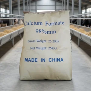 Calcium Formate 99% Powder for Concrete Industry - SGS Certified White Organic Salt