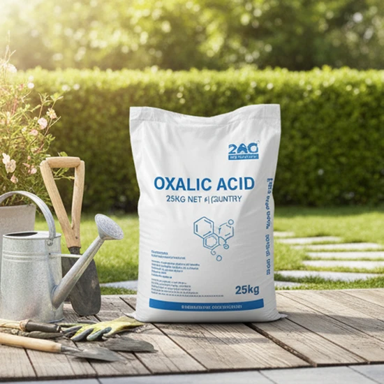 99.6% Oxalic Acid White Powder (CAS 144-62-7) for Leather & Cleaning Applications