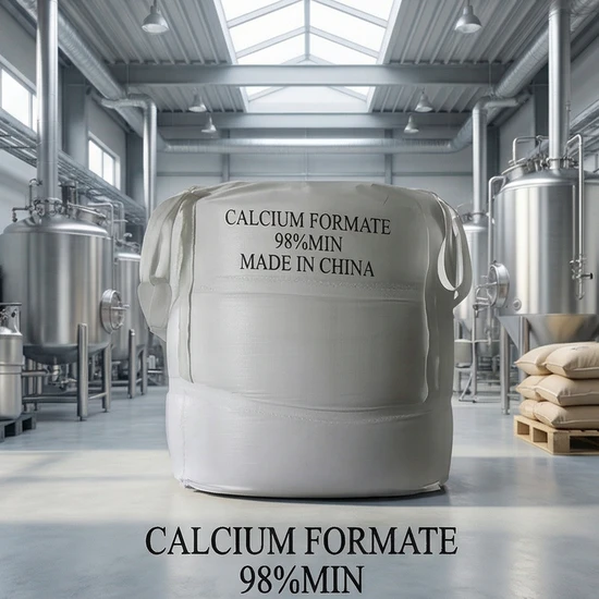 Calcium Formate Feed Grade 99% Powder with Fami-QS SGS ISO for Animal Nutrition