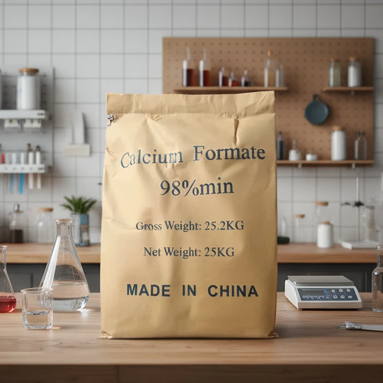 Calcium Formate 99% Powder for Concrete Setting Accelerator – Building Materials Grade