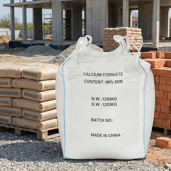 Calcium Formate 99% Powder for Concrete & Feed Additives - Fami-QS Certified