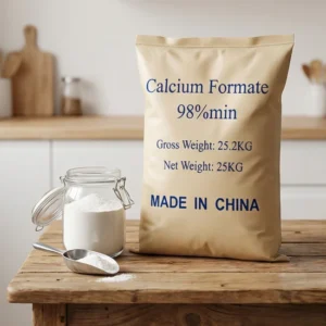 Calcium Formate 99% Powder for Concrete & Feed Additives - Fami-QS Certified