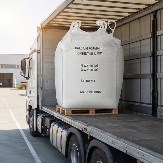 Calcium Formate 99% Food Grade with Fami-QS Certification for Feed Additives