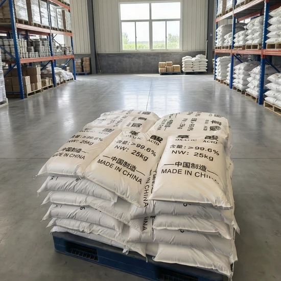 Industrial Grade 99.6% Dihydrate Oxalic Acid for Leather Processing & Cleaning Stones