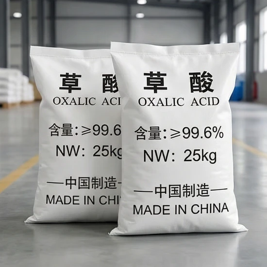 Oxalic Acid CAS 144-62-7 99.6% Purity for Leather & Mining Reducing Agent Bleaching Agent