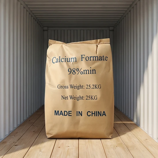 Calcium Formate 99% Powder for Textile Printing and Dyeing Additive with SGS ISO Certification