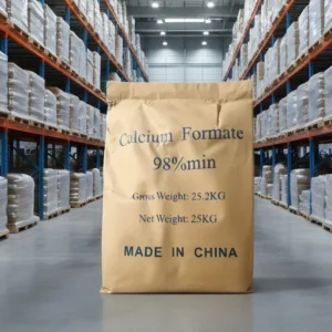 Calcium Formate 99% Powder for Feed Additives & Concrete Industry - Fami-QS Certified